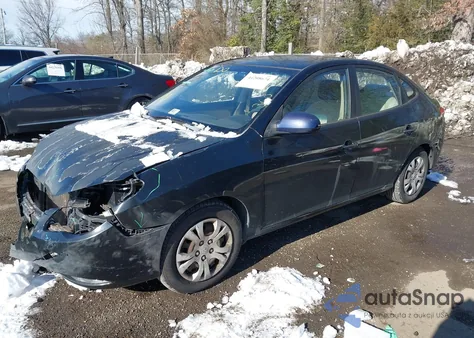 2009 Hyundai Elantra Gls from USA, damaged, VIN KMHDU46D59U698839